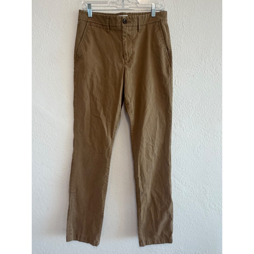 Goodfellow & Co Mens Hennepin Chino Straight Fit Brown Pants 30x36